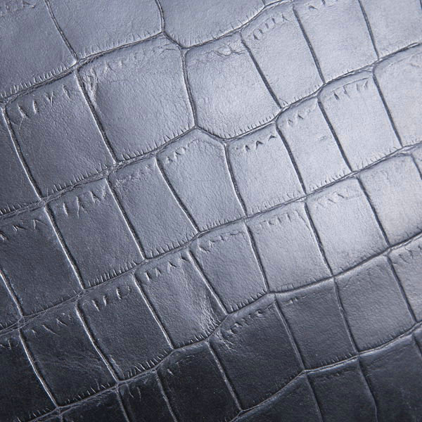 Bottega Veneta croco leather messenger bag 16051 royalblue
